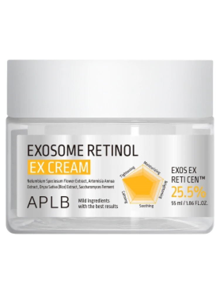 APLB Крем для лица с экзосомами и ретинолом EXOSOME RETINOL EX CREAM 55мл - фото