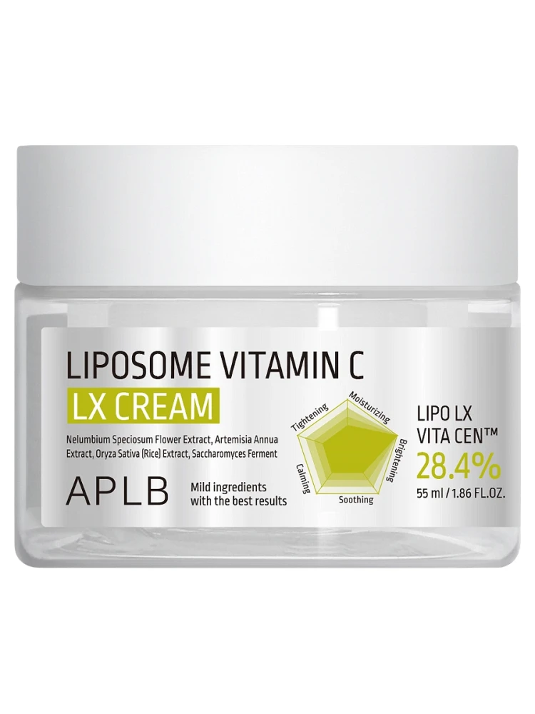 APLB Крем для лица с липосомами и витамином С LIPOSOME VITAMIN C LX CREAM 55мл - фото