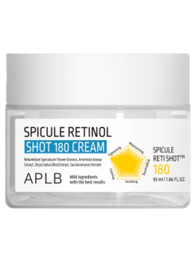 APLB Крем для лица со спикулами и ретинолом Spicule Retinol Shot 180 Cream 55мл - фото