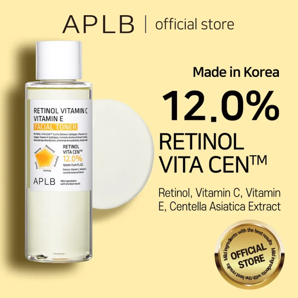 APLB Тонер с ретинолом и витаминами С и Е RETINOL VITAMIN C VITAMIN E FACIAL TONER 160мл - фото2