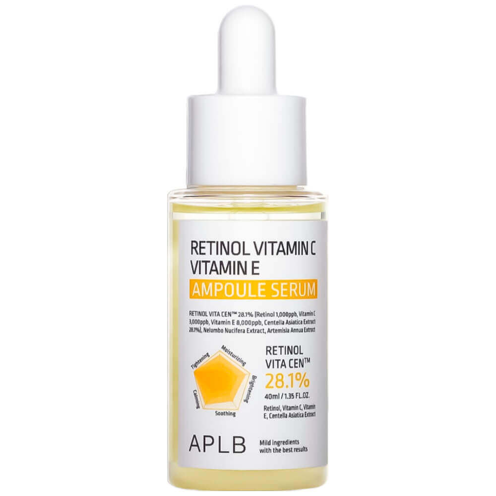 APLB Сыворотка с ретинолом и витаминами С и Е RETINOL VITAMIN C VITAMIN E AMPOULE SERUM 40мл - фото