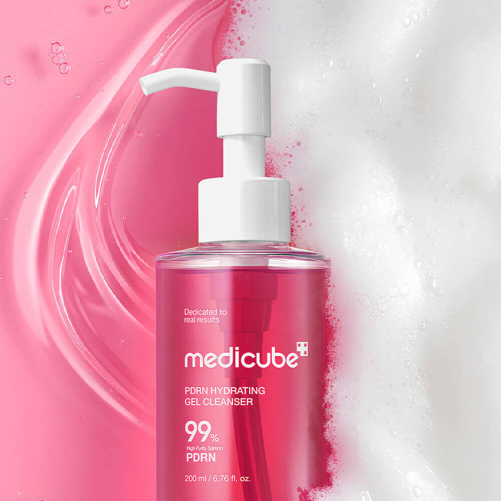 Гель для умывания увлажняющий MEDICUBE PDRN Hydrating Gel Cleanser 200мл - фото4