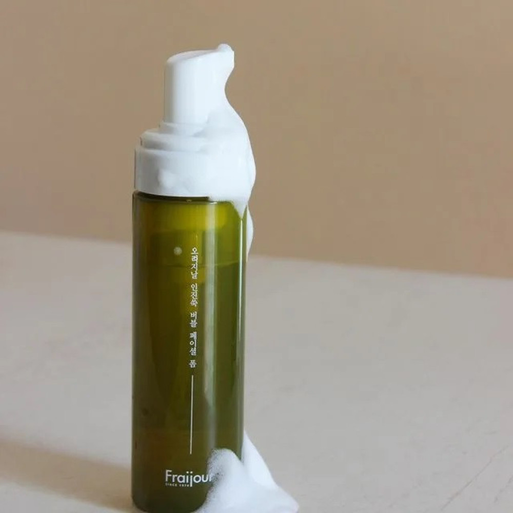 Пенка для умывания РАСТИТЕЛЬНЫЕ ЭКСТРАКТЫ Fraijour Original Artemisia Bubble Facial Foam 200ml - фото