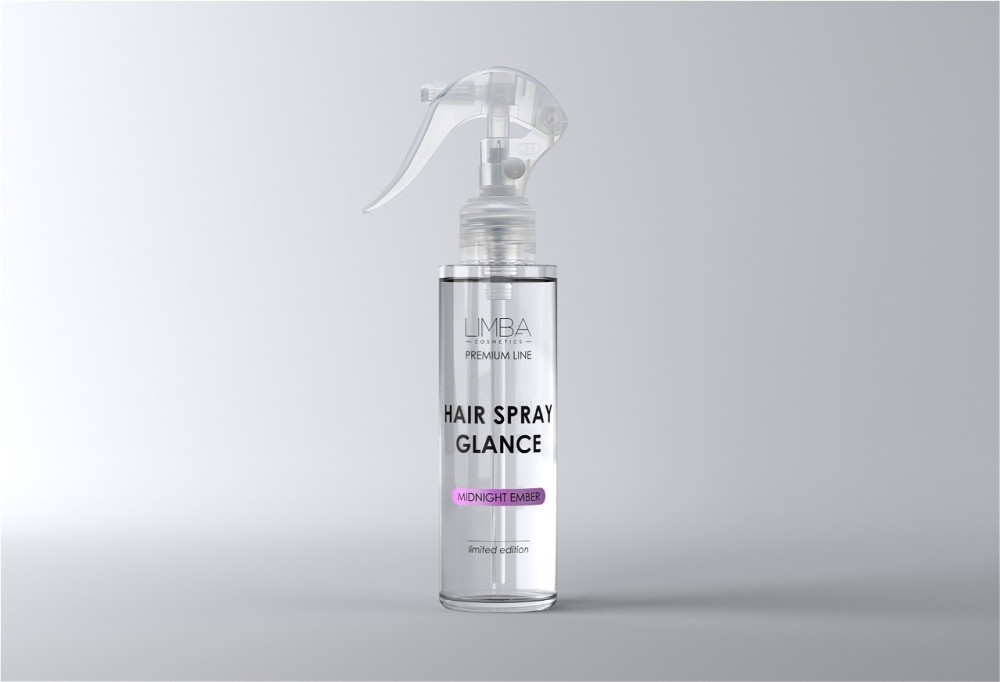 Спрей для волос Limba Cosmetics Premium Line Spray Glance Midnight Ember 120мл - фото