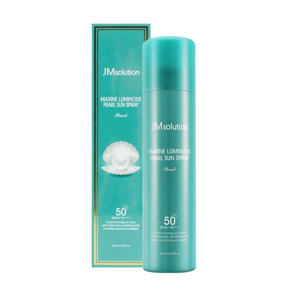 Солнцезащитный спрей с жемчугом JMsolution Marine Luminous Pearl Sun Protection Sun Spray SPF50+ PA+++ - фото