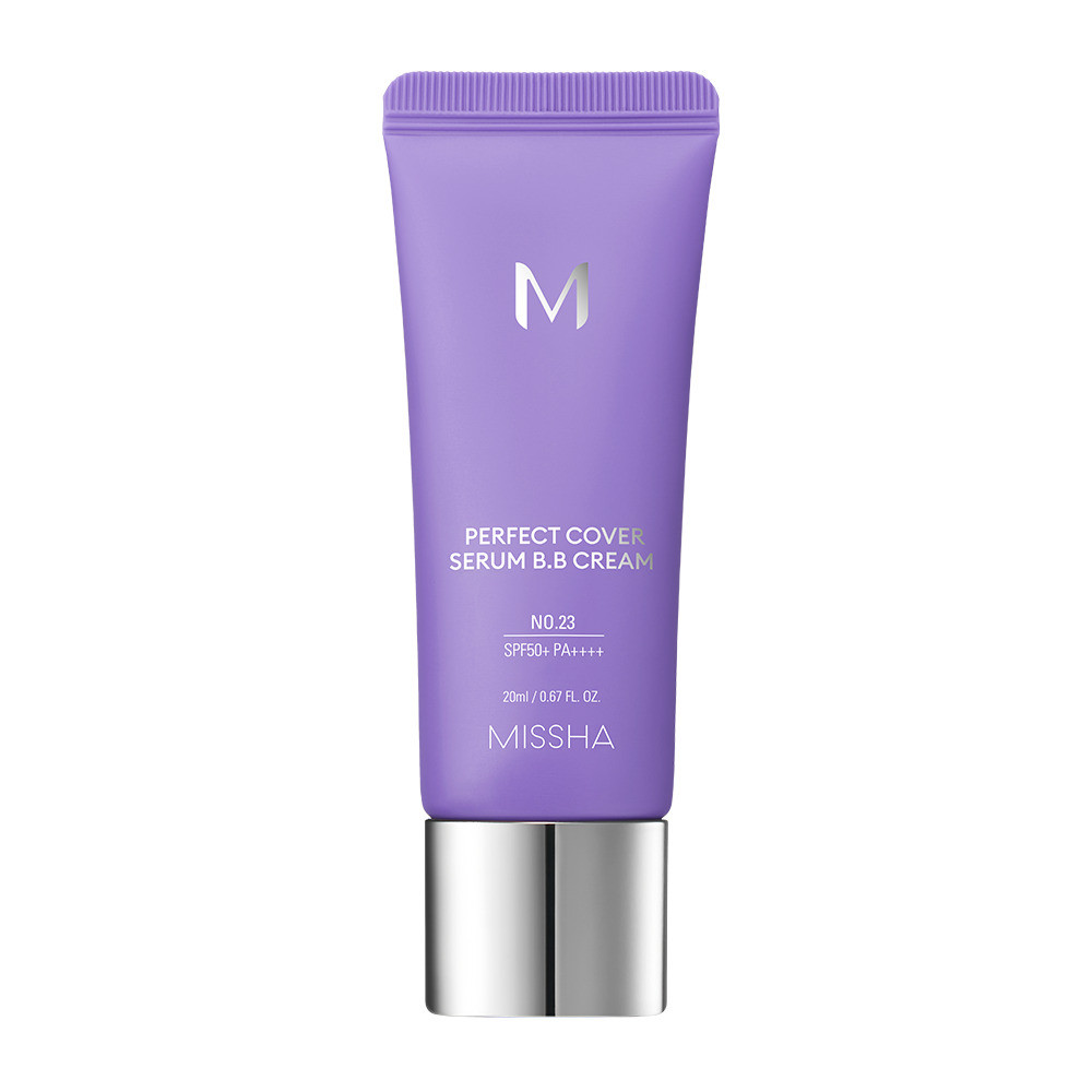 BB-крем MISSHA M Perfect Cover Serum BB Cream No.23/Natural Beige 20мл - фото