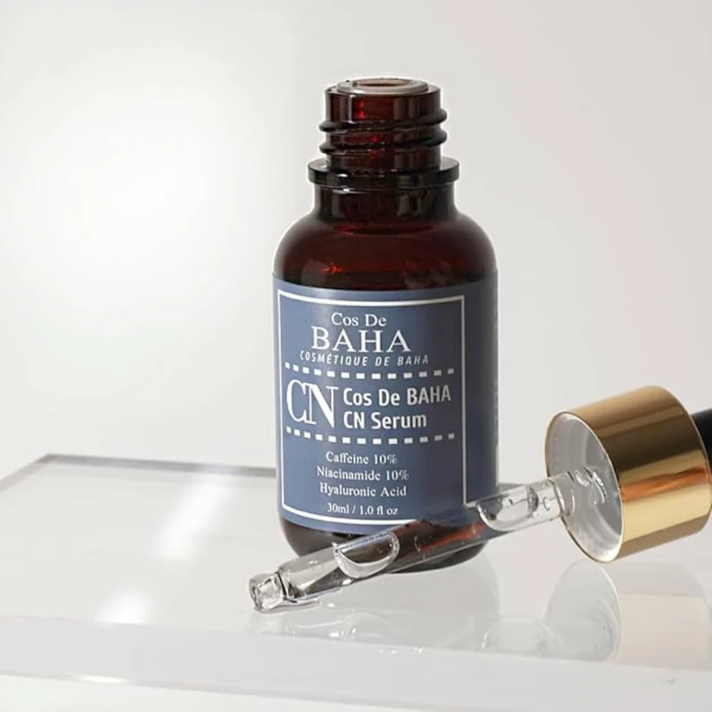 Сыворотка с кофеином и ниацинамидом Cos De BAHA CN Serum 30ml  - фото3