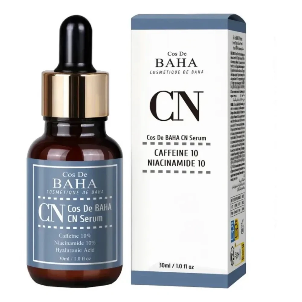 Сыворотка с кофеином и ниацинамидом Cos De BAHA CN Serum 30ml  - фото