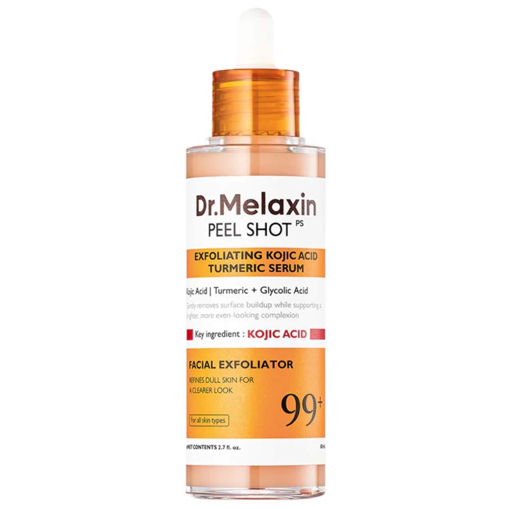 Сыворотка Dr.Melaxin PEEL SHOT EXFOLIATING KOJIC ACID TURMERIC SERUM 80ml - фото3