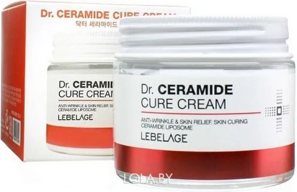 Крем укрепляющий с керамидами LEBELAGE Dr. CERAMIDE CURE CREAM 70ml - фото
