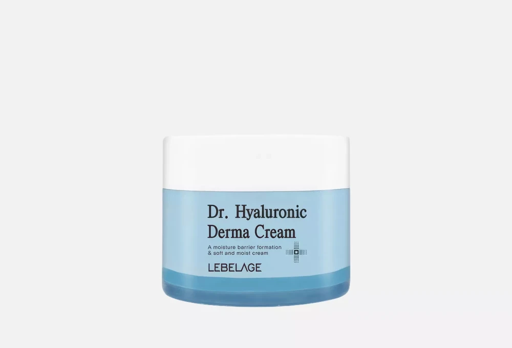 Крем с гиалуроновой кислотой LEBELAGE Dr. HYALURONIC DERMA CREAM 50ml - фото