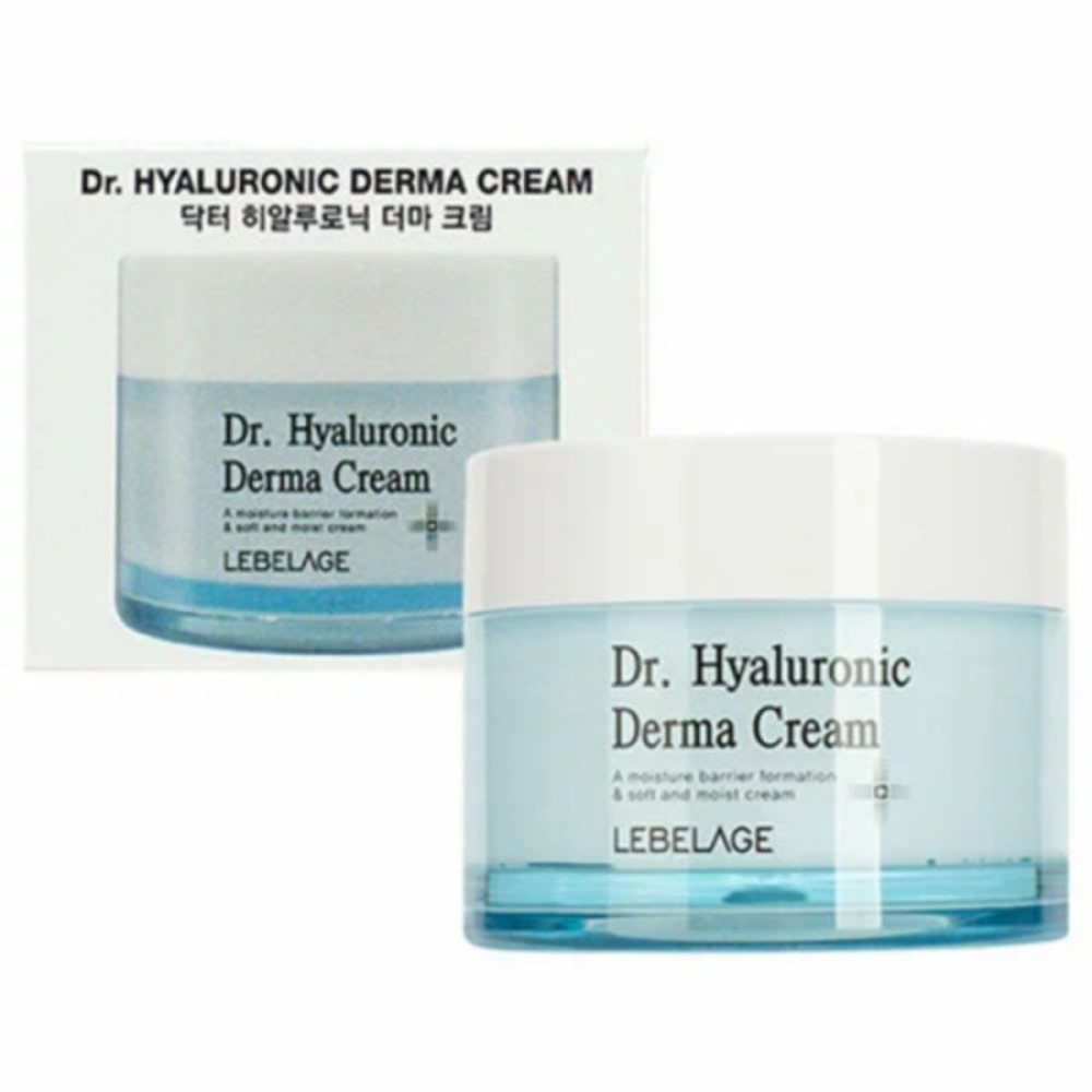 Крем с гиалуроновой кислотой LEBELAGE Dr. HYALURONIC DERMA CREAM 50ml - фото2