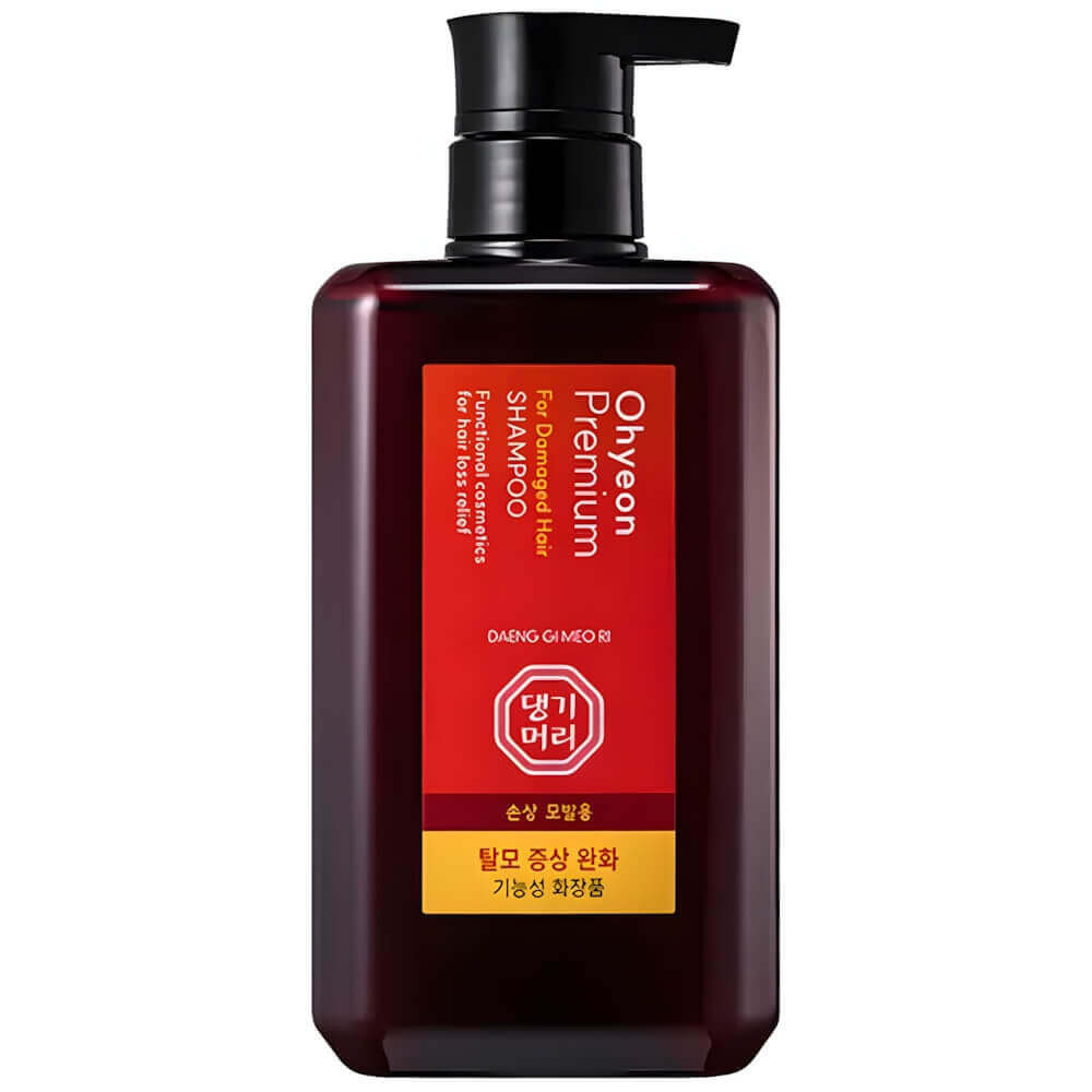 Шампунь для поврежденных волос DAENG GI MEO RI Ohyeon Premium For Damaged Hair Shampoo 500ml - фото