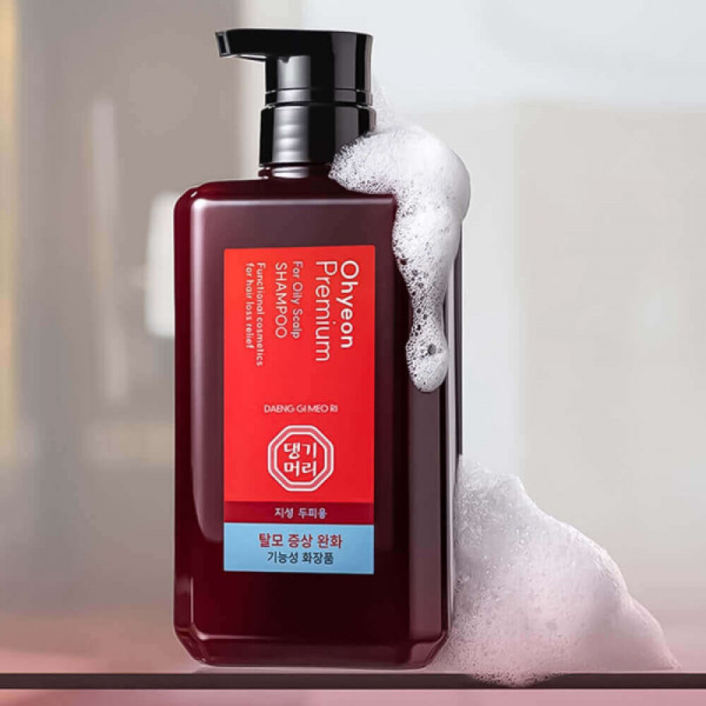 Шампунь для поврежденных волос DAENG GI MEO RI Ohyeon Premium For Damaged Hair Shampoo 500ml - фото2