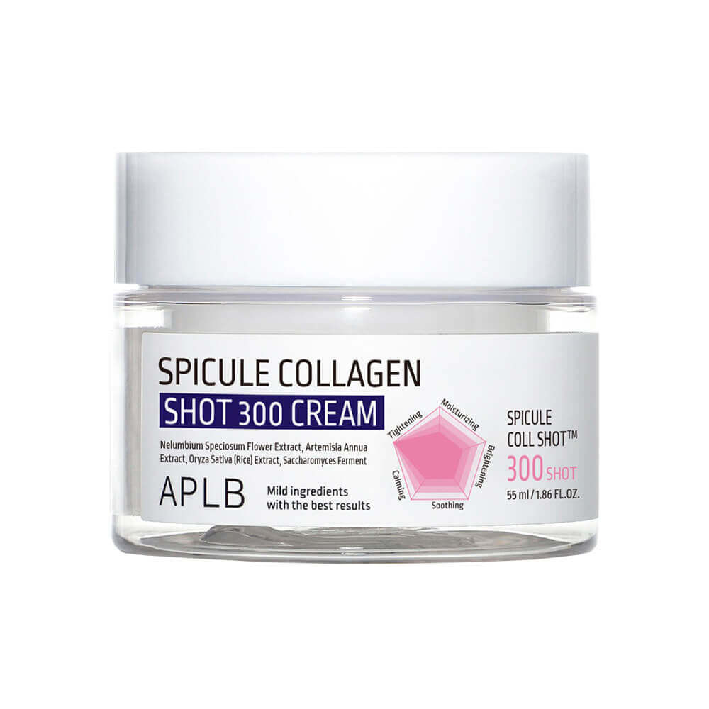 Крем со спикулами и коллагеном APLB Spicule Collagen Shot 300 Cream 55мл - фото