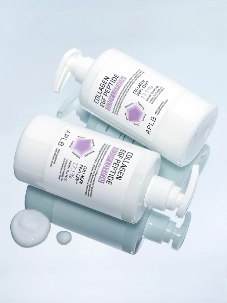 Лосьон-крем для тела с коллагеном APLB Collagen EGF Peptide Body Lotion 300мл - фото
