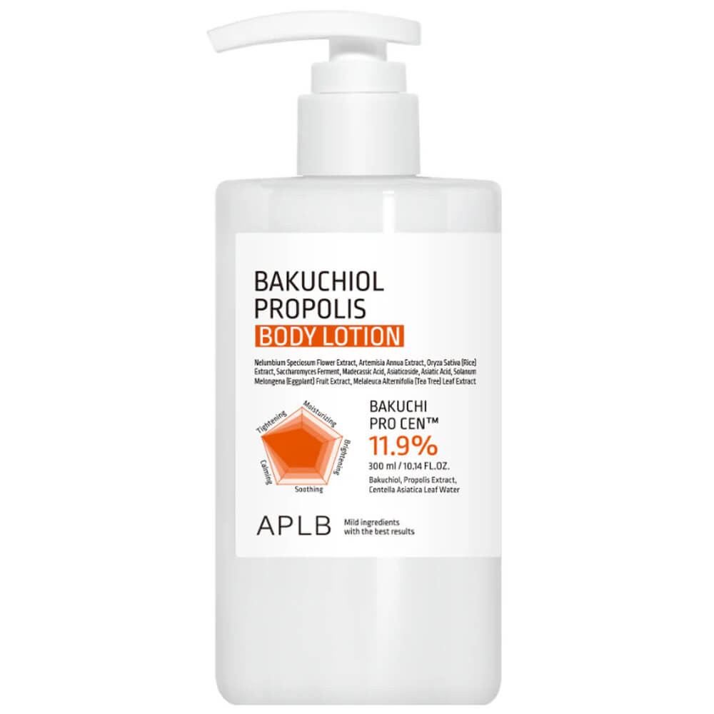Лосьон для тела с ппрополисом и бакучиолом APLB BAKUCHIOL PROPOLIS BODY LOTION 300мл - фото