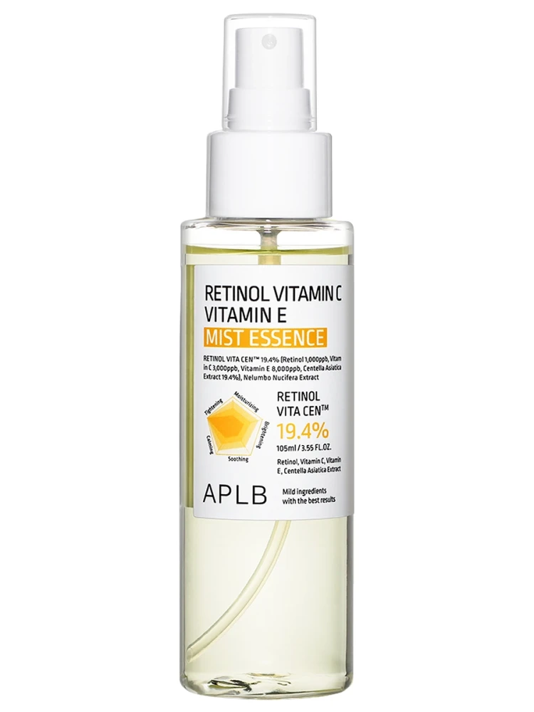 Эссенция-мист с ретинолом и витаминами С и Е APLB RETINOL VITAMIN C VITAMIN E MIST ESSENCE 105мл - фото
