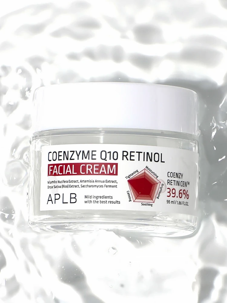 Крем для лица с коэнзимом Q10 и ретинолом APLB COENZYME Q10 RETINOL FACIAL CREAM 55мл - фото2