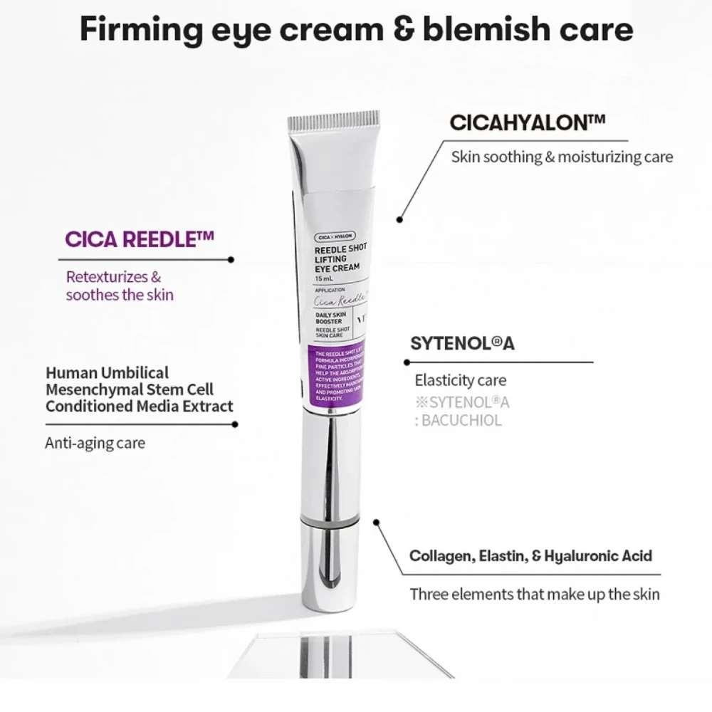 Крем для век с микроиглами VT COSMETICS Reedle Shot Lifting Eye Cream 15мл - фото3
