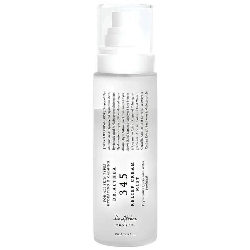 Мист успокаивающий с экстрактом риса Dr. Althea 345 Relief Cream Mist 100мл  - фото
