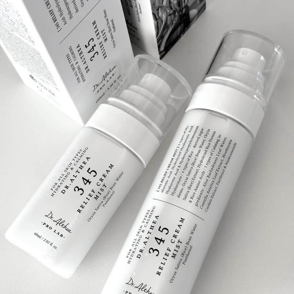 Мист успокаивающий с экстрактом риса Dr. Althea 345 Relief Cream Mist 100мл  - фото2