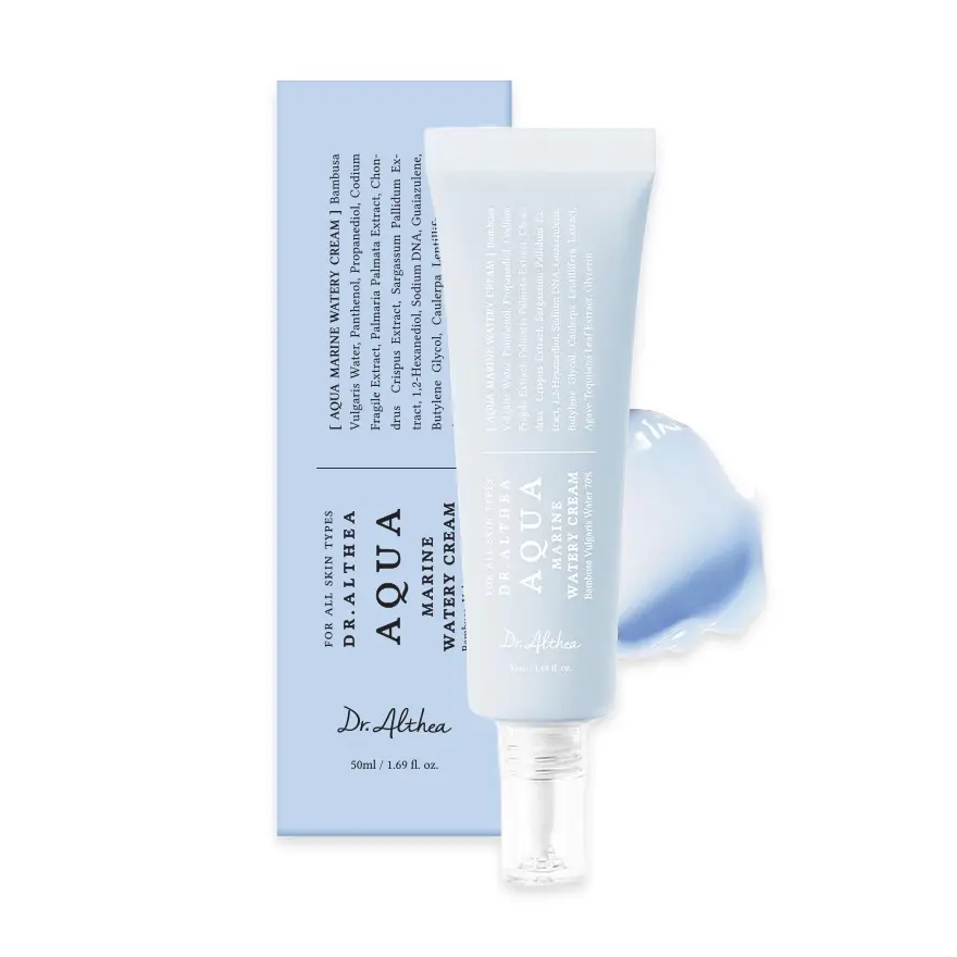 Крем для лица с ПДРН и бамбуком Dr Althea Aqua Marine Watery Cream 50мл - фото2