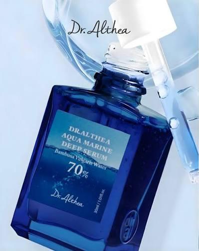 Сыворотка увлажняющая с бамбуком и ПДРН Dr. Althea Aqua Marine Deep Serum 30мл - фото3