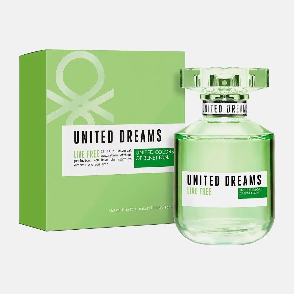 Туалетная вода для женщин United Colors of Benetton United Dreams Live Free 50 мл - фото