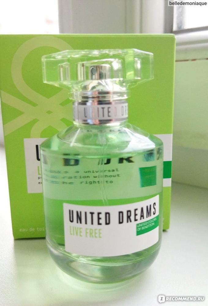 Туалетная вода для женщин United Colors of Benetton United Dreams Live Free 50 мл - фото2