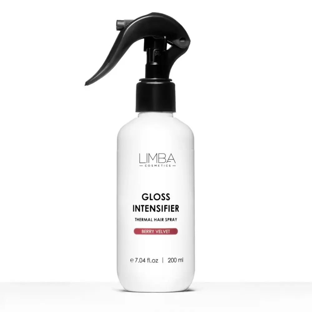 Спрей-термозащита для блеска волос Limba Cosmetics Gloss Intensifier Thermal Hair Spray 200 мл - фото