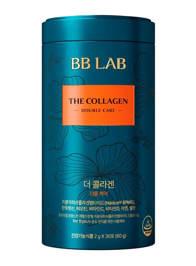 B LAB БАД к пище "Коллаген" BB LAB The Collagen Double Care 30 стик-пакетов по 2 г (железная банка) - фото