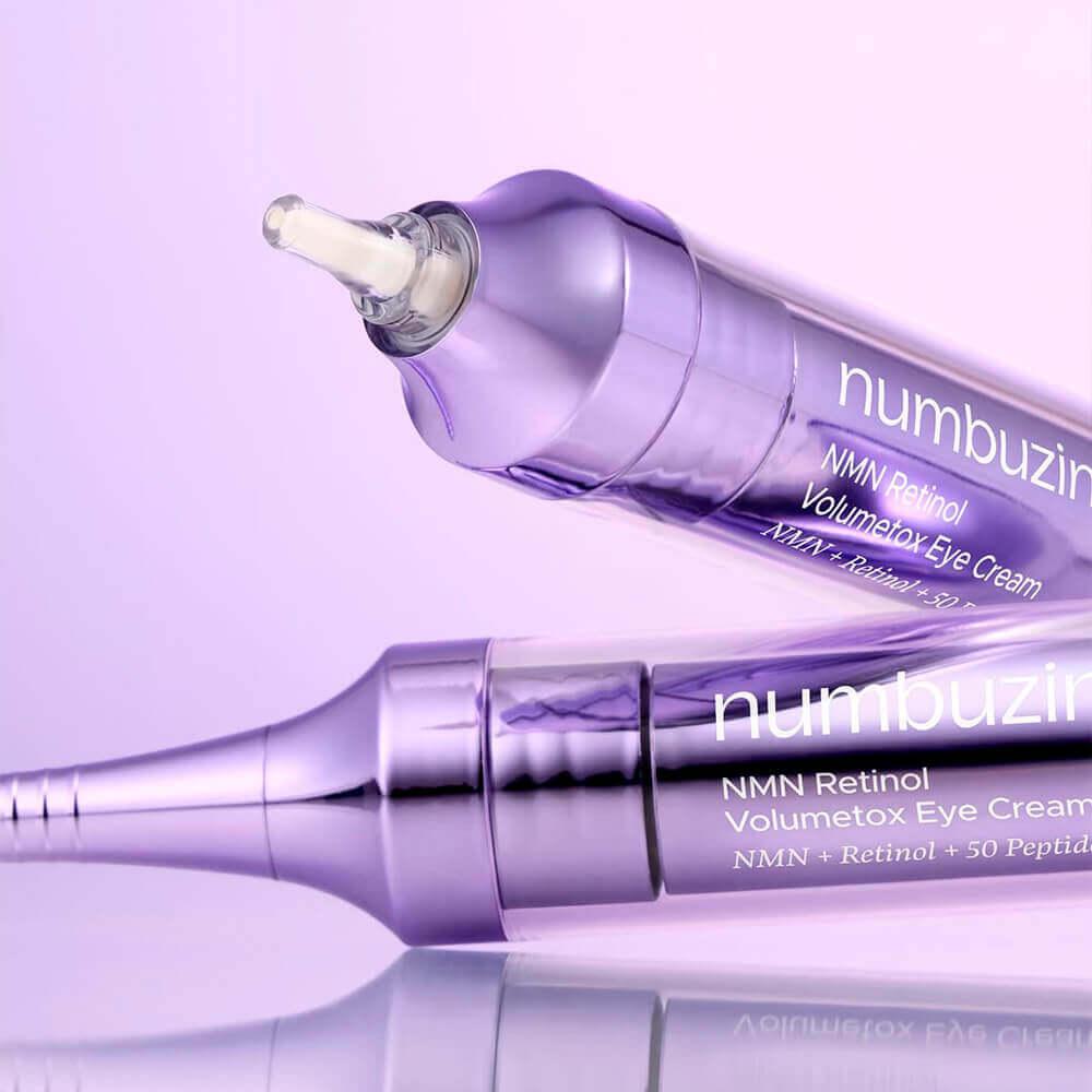 Крем для кожи вокруг глаз с пептидами NUMBUZIN No.9 NAD+ Retinol Volumetox Eye Cream 10 мл - фото