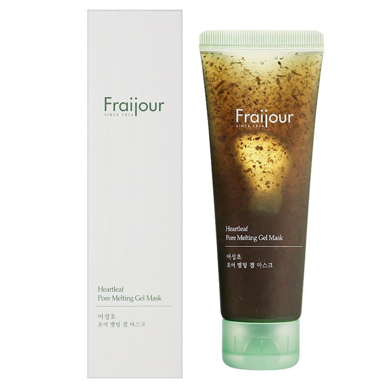 Маска для лица очищающая ХАУТТЮЙНИЯ Fraijour Heartleaf Pore Melting Gel Mask 75 мл - фото