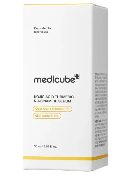 Сыворотка КАПСУЛЬНАЯ для сияния кожи Medicube Kojic Acid Turmeric Niacinamide Serum 30мл - фото2