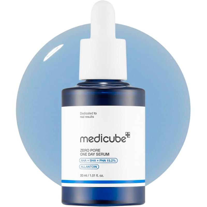 Сыворотка себорегулирующая для лица для сужения пор Medicube Zero Pore One Day Peptide Serum 30мл - фото