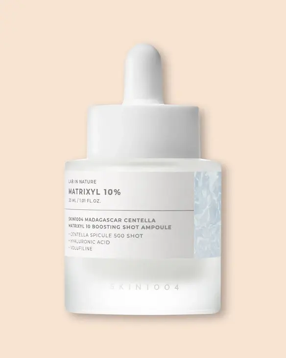 Сыворотка-бустер с матриксилом SKIN1004 Madagascar Centella Matrixyl 10 Boosting Shot Ampoule 30мл - фото4