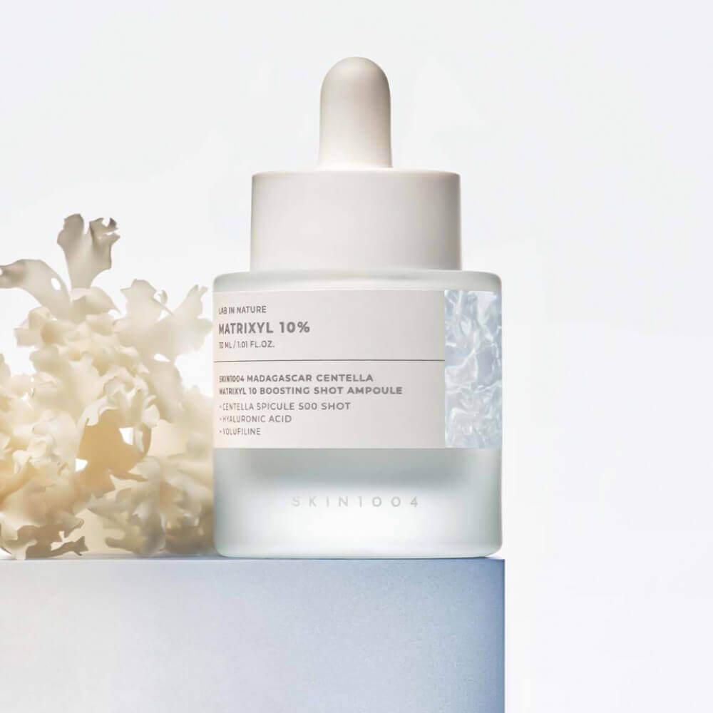 Сыворотка-бустер с матриксилом SKIN1004 Madagascar Centella Matrixyl 10 Boosting Shot Ampoule 30мл - фото3