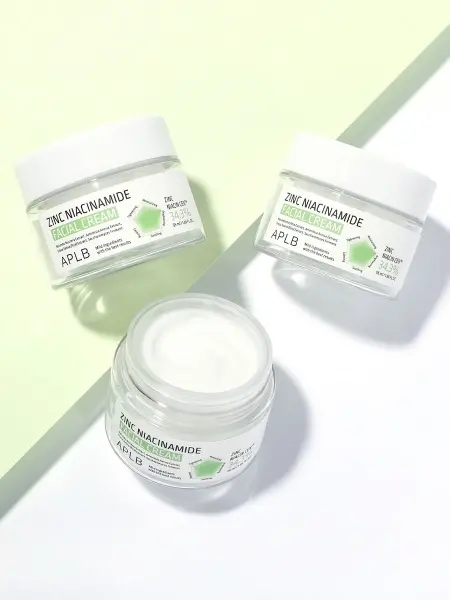 Крем для лица с цинком и ниацинамидом APLB ZINC NIACINAMIDE FACIAL CREAM 55мл - фото2