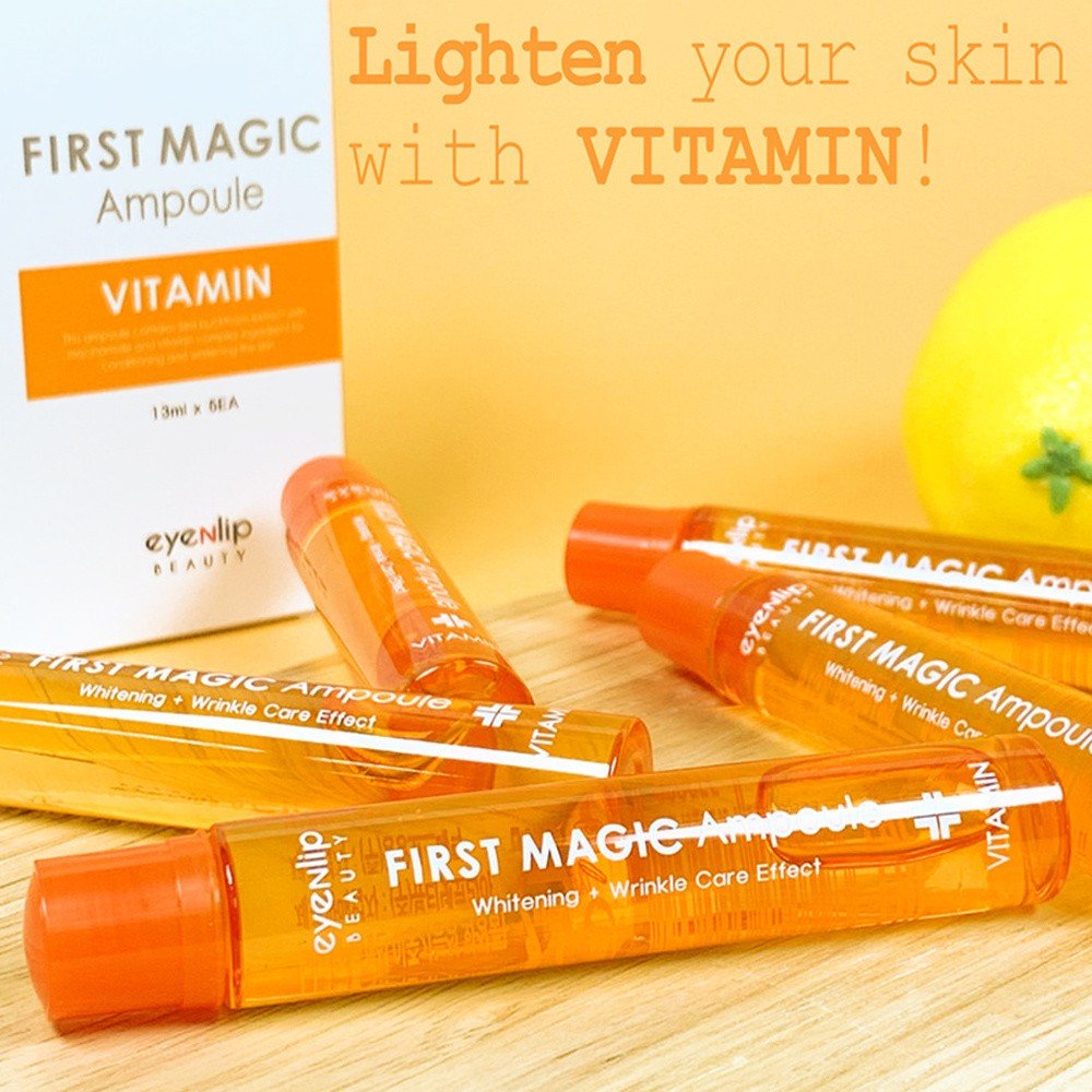 Eyenlip Ампулы для лица витаминные Eyenlip First Magic Ampoule Vitamin 13ml - фото2