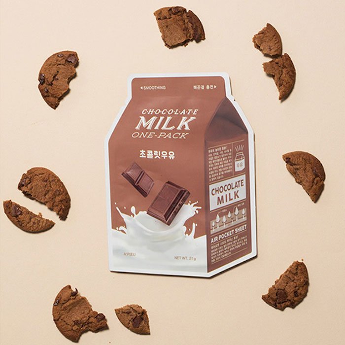 Маска для лица тканевая A'PIEU Chocolate Milk One-Pack - фото