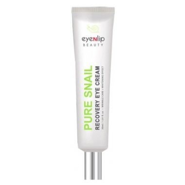 Крем для глаз восстанавливающий улиточный EYENLIP PURE SNAIL RECOVERY EYE CREAM 30ml - фото