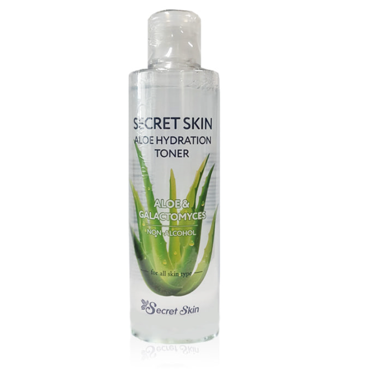 Тонер для лица с экстрактом алоэ Secret Skin Aloe Hydration Toner 250мл - фото