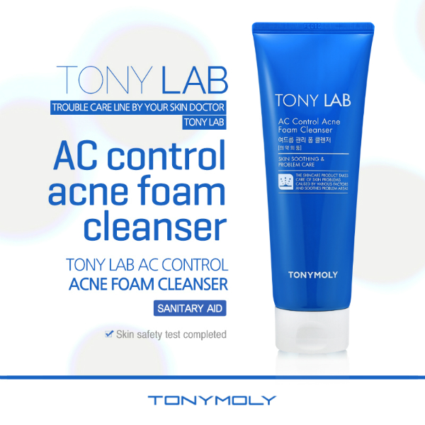 Очищающая пенка Tony Moly Tony Lab AC Control Acne Foam Cleanser - фото
