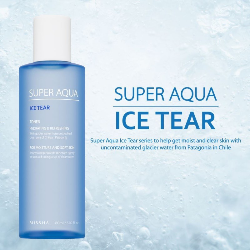 Тоник для лица MISSHA Super Aqua Ice Tear Skin (180мл) - фото
