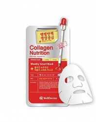 Тканевая маска для лица ПИТАНИЕ Collagen Nutrition Weekly Smart Mask - фото