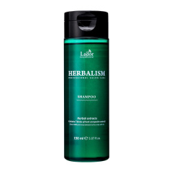 Слабокислотный травяной шампунь с аминокислотами Lador Herbalism Shampoo 150ml - фото