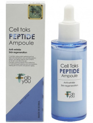 Антивозрастная сыворотка для лица с пептидами  Cell toks PEPTIDE Ampoule 60 ml - фото