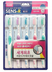 Зубная щетка набор 5шт NEW Sense-R Toothbrush 5 - фото