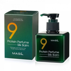 Несмываемый бальзам для поврежденных волос MASIL 9 Protein Perfume Silk Balm 180ml - фото